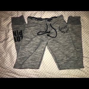 VS PINK Grey Marl Skinny Sweats XS